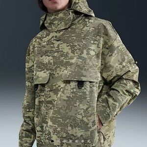 Nike Men's Olive & Tan Digital Camo Field Jacket